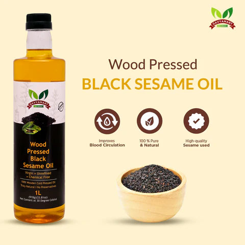 Wood Pressed Sesame Oil