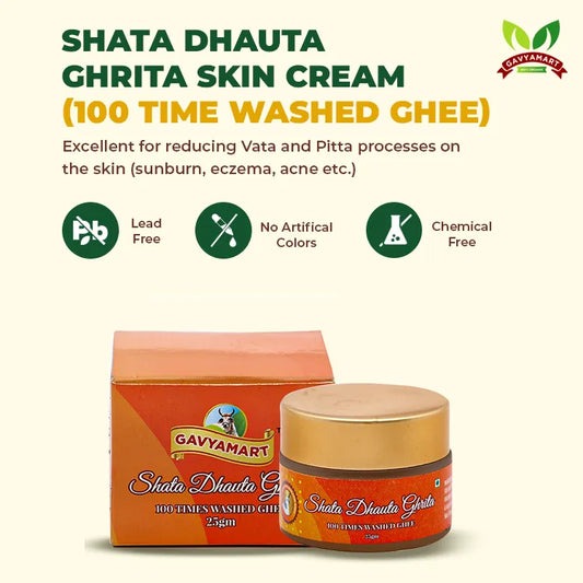 Shata Dhauta Ghrita | Washed Ghee | A2 Bilona Ghee