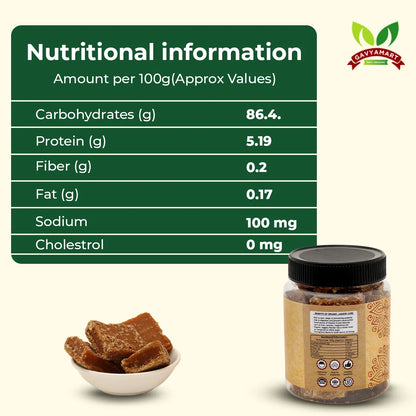 Gavyamart Jaggery Cubes | Natural Pure Chemical Free Gur Jaggery, No Preservatives and Sulphur