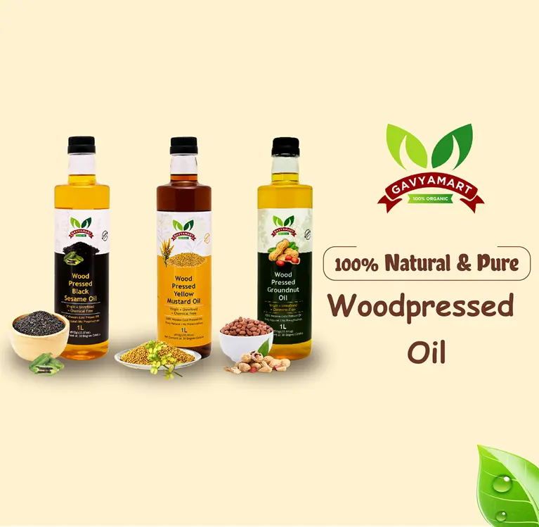 Woodpressed Oil | Pure and Organic Oil | Organic Products